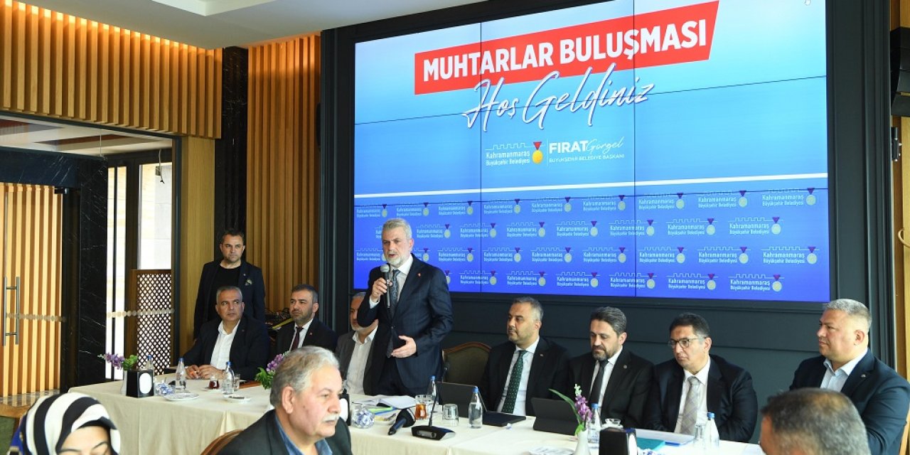 Başkan Görgel, Muhtarlarla İstişareleri Sürdürmeye Devam Ediyor