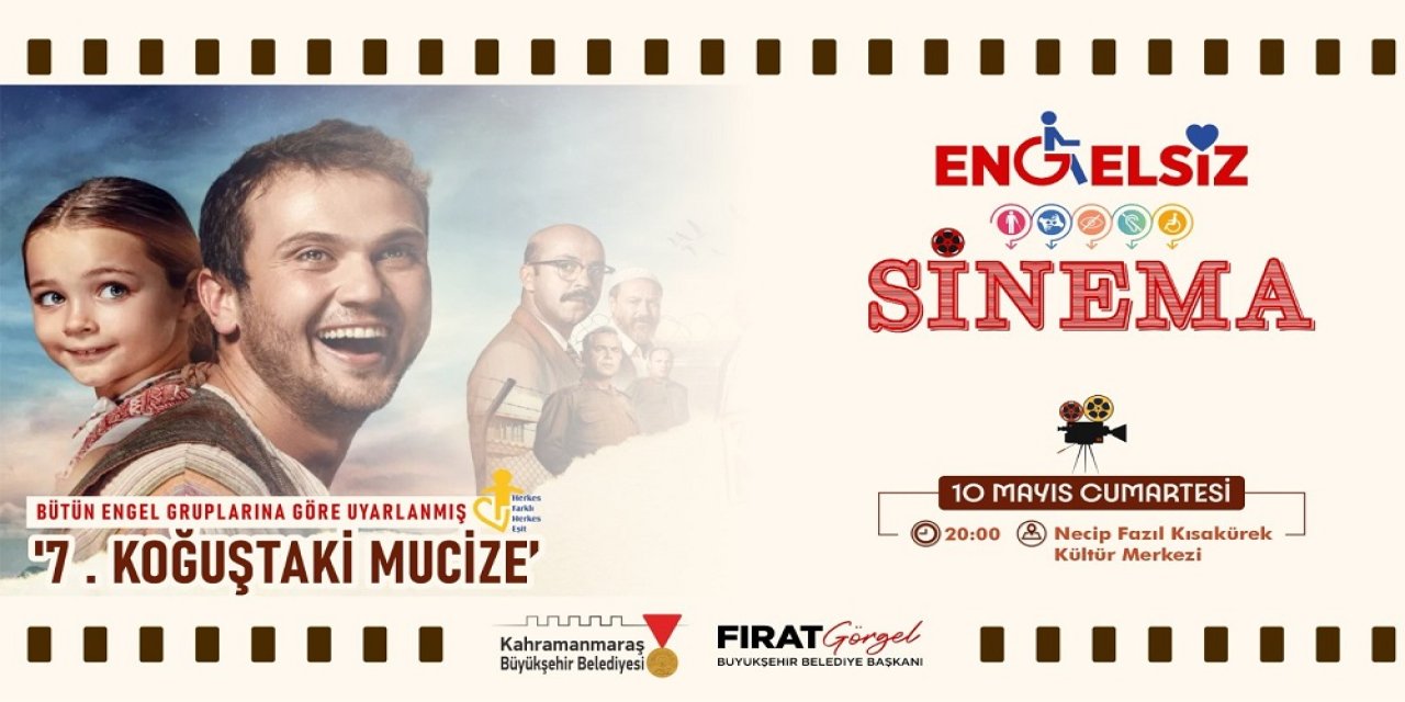 Kahramanmaraş’ta “Engelsiz Sinema” Etkinliği
