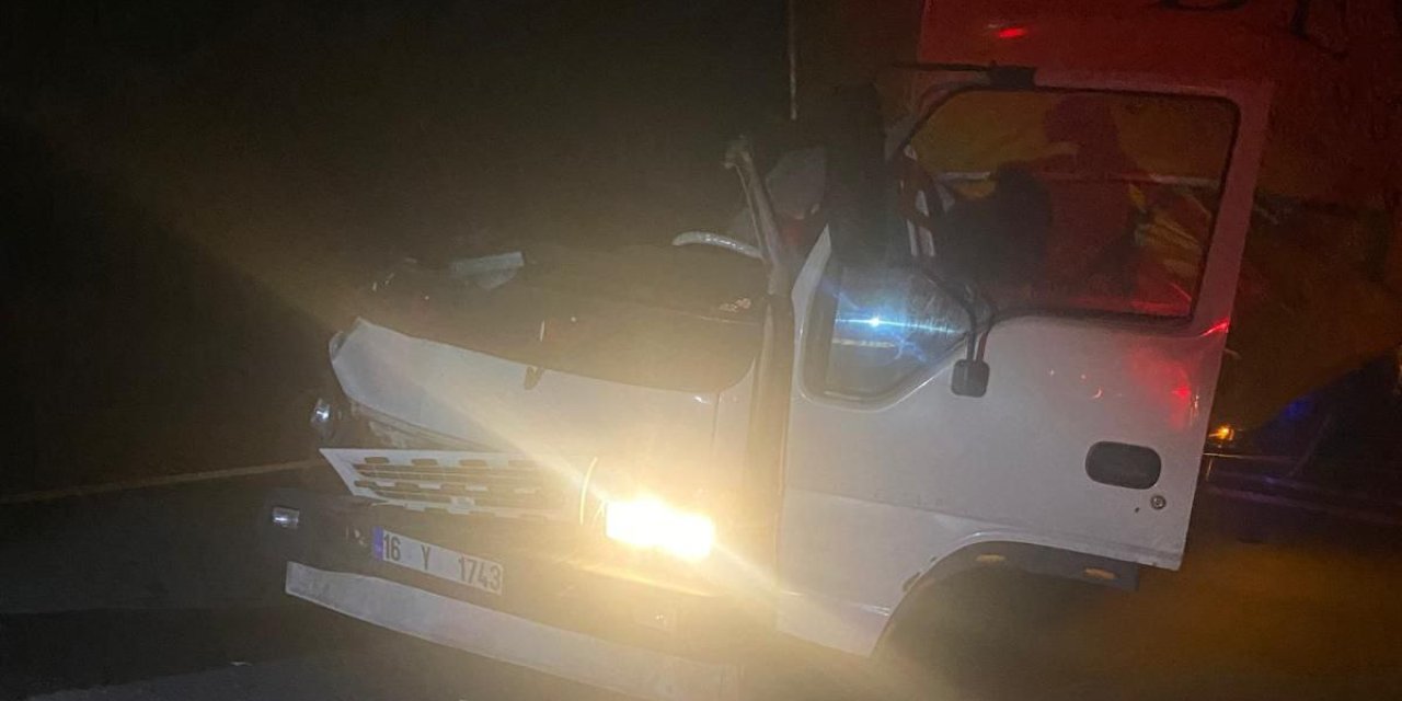 Kahramanmaraş'ta Tır ve Kamyon Çarpıştı: 1 Ölü, 1 Yaralı