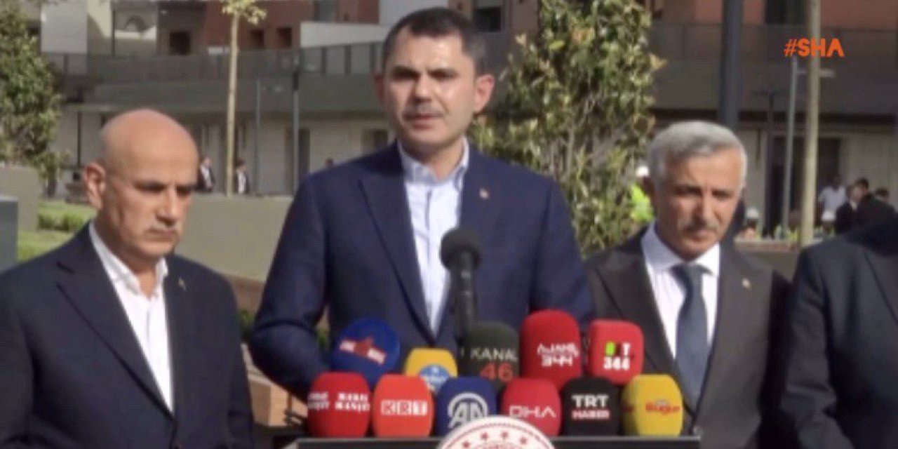 Bakan Murat Kurum, Kahramanmaraş’ta son durumu değerlendirdi 