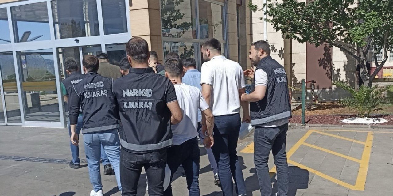 Kahramanmaraş'ta Uyuşturucu Operasyonunda 13 Şüpheli Tutuklandı