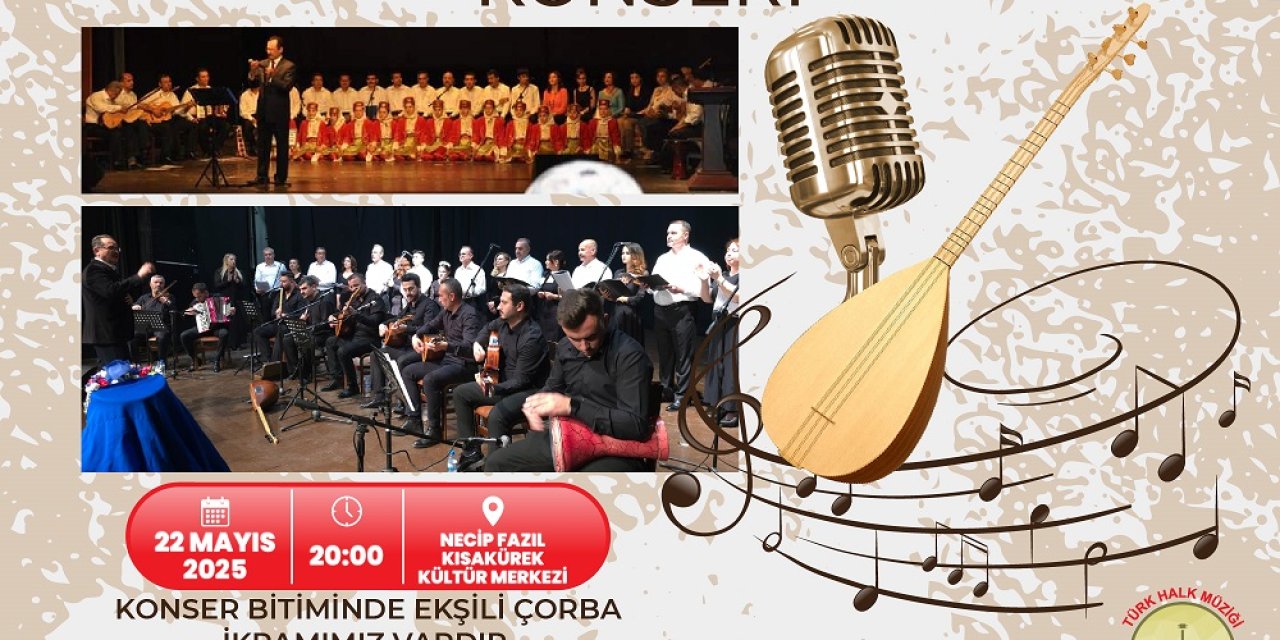 Türk Mutfağı Haftası’na Özel Türkü Konseri