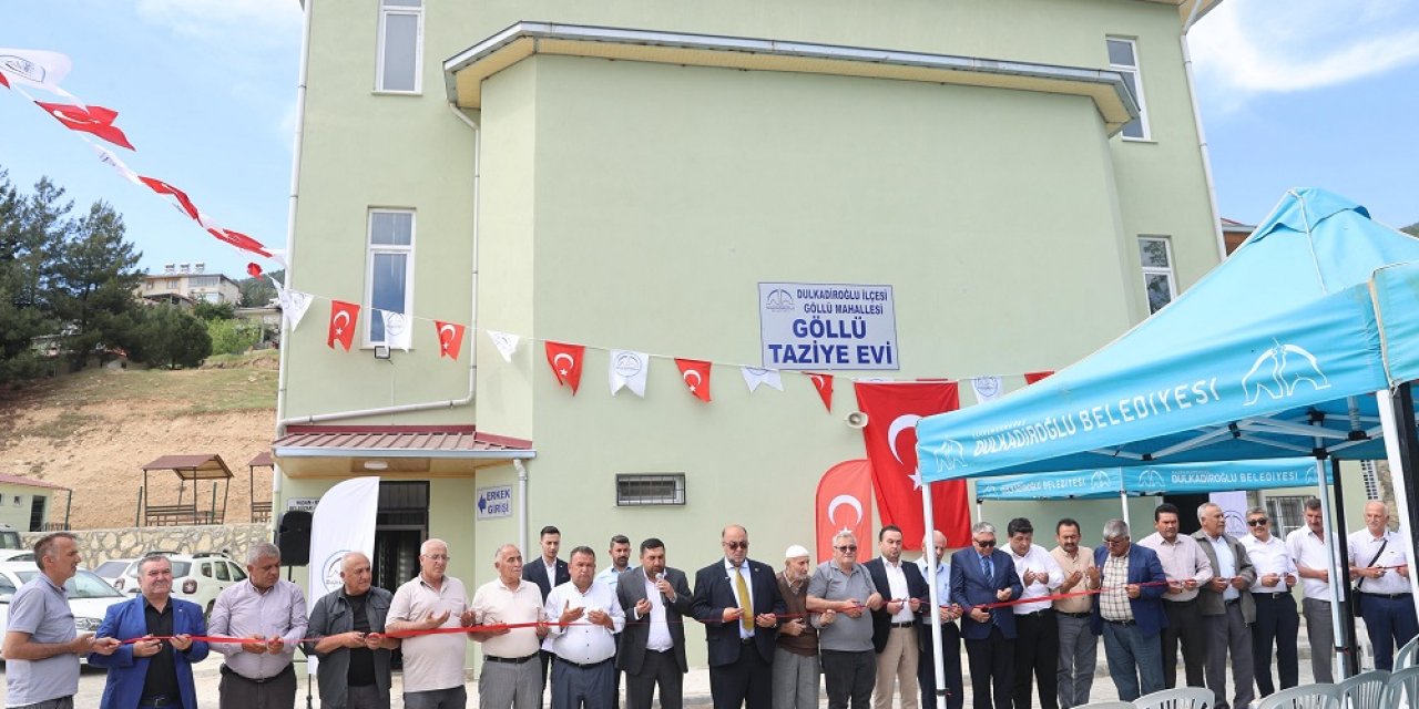 Göllü'de Cami ve Sosyal Tesis Dualarla Hizmete Açıldı