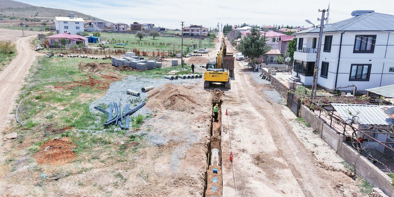 KASKİ, Afşin'de Yeni Altyapı Projelerini Sürdürüyor
