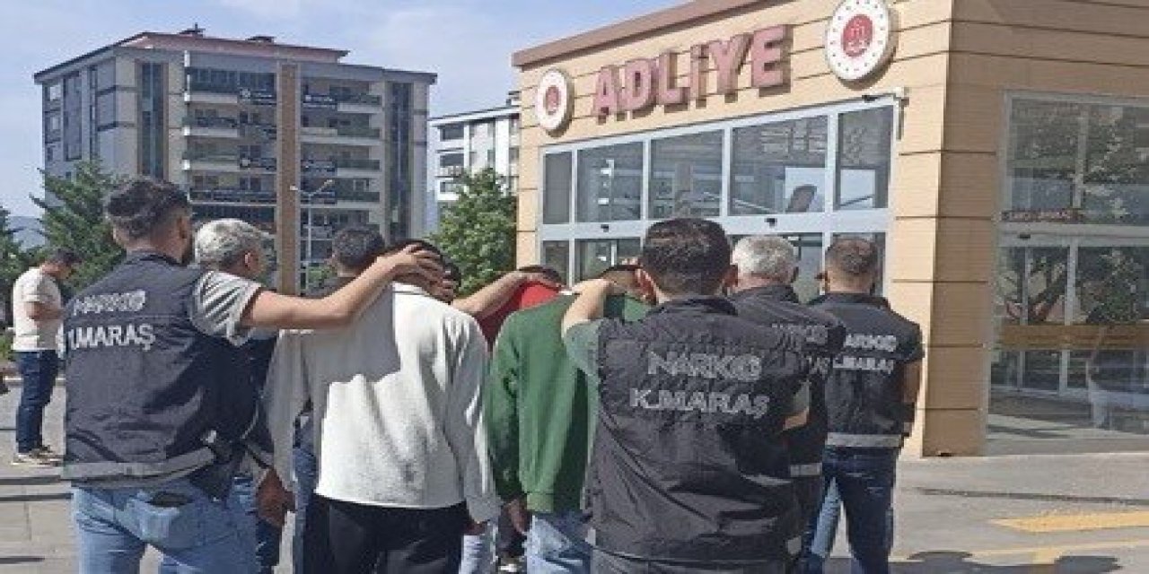 Kahramanmaraş'ta Uyuşturucu Tacirlerine Operasyon: 14 Kişi Tutuklandı