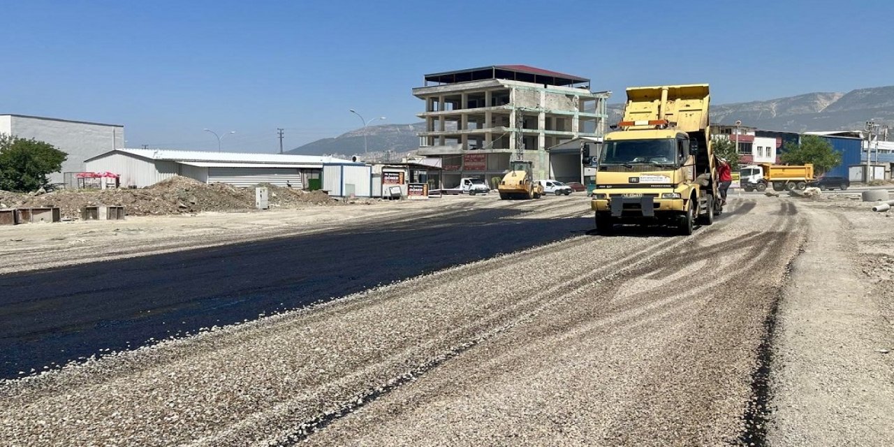 Yeni Sanayi Sitesi’nde Asfalt Çalışması Başladı