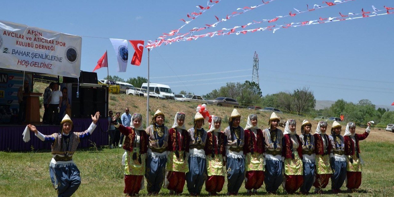 Afşin’de 2. Bahar Şenliği Coşkuyla Kutlandı