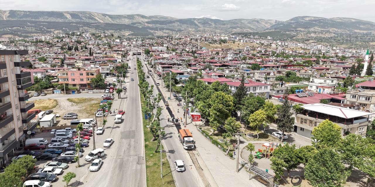 Dulkadiroğlu’nda Altyapı Çalışmaları Tamamlanan Yollar Asfaltlanıyor