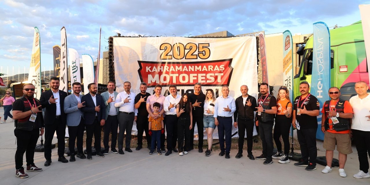 Kahramanmaraş Motofest tüm hızıyla devam ediyor