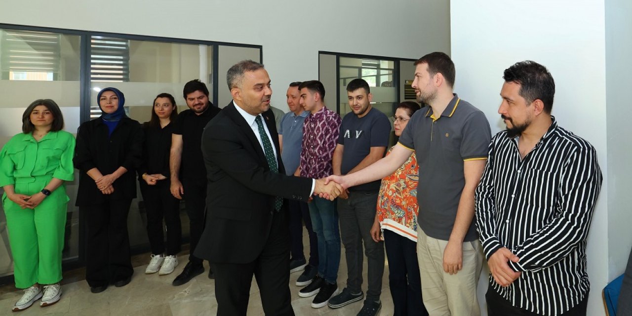 Toptaş, Belediyede Bayramlaşma Programı Düzenledi