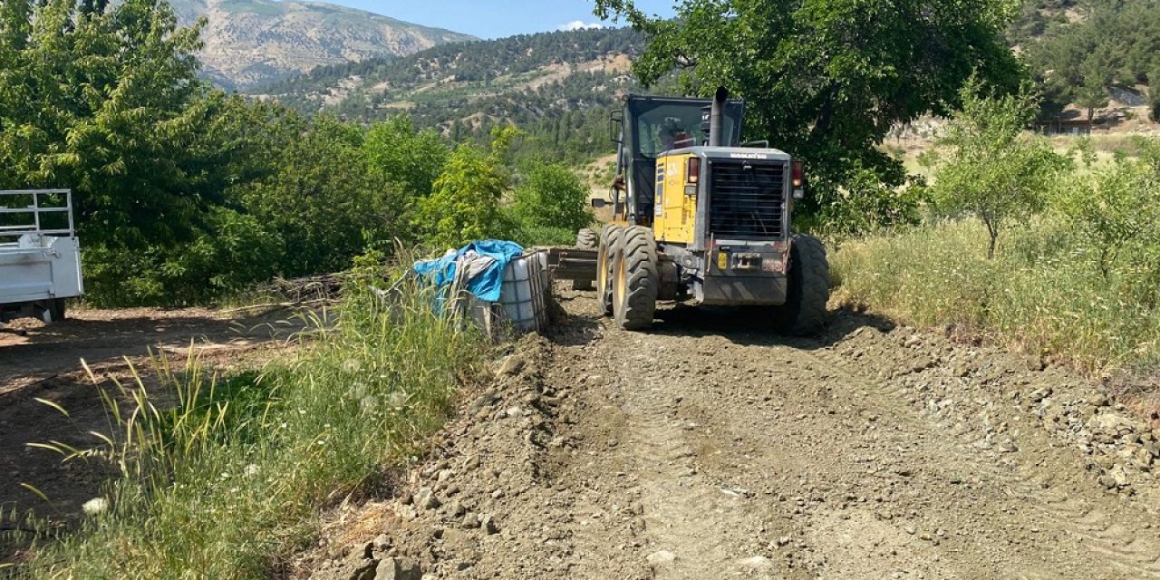 Dulkadiroğlu Kırsal Mahallelerinde Alt Yapı Çalışmaları Sürüyor