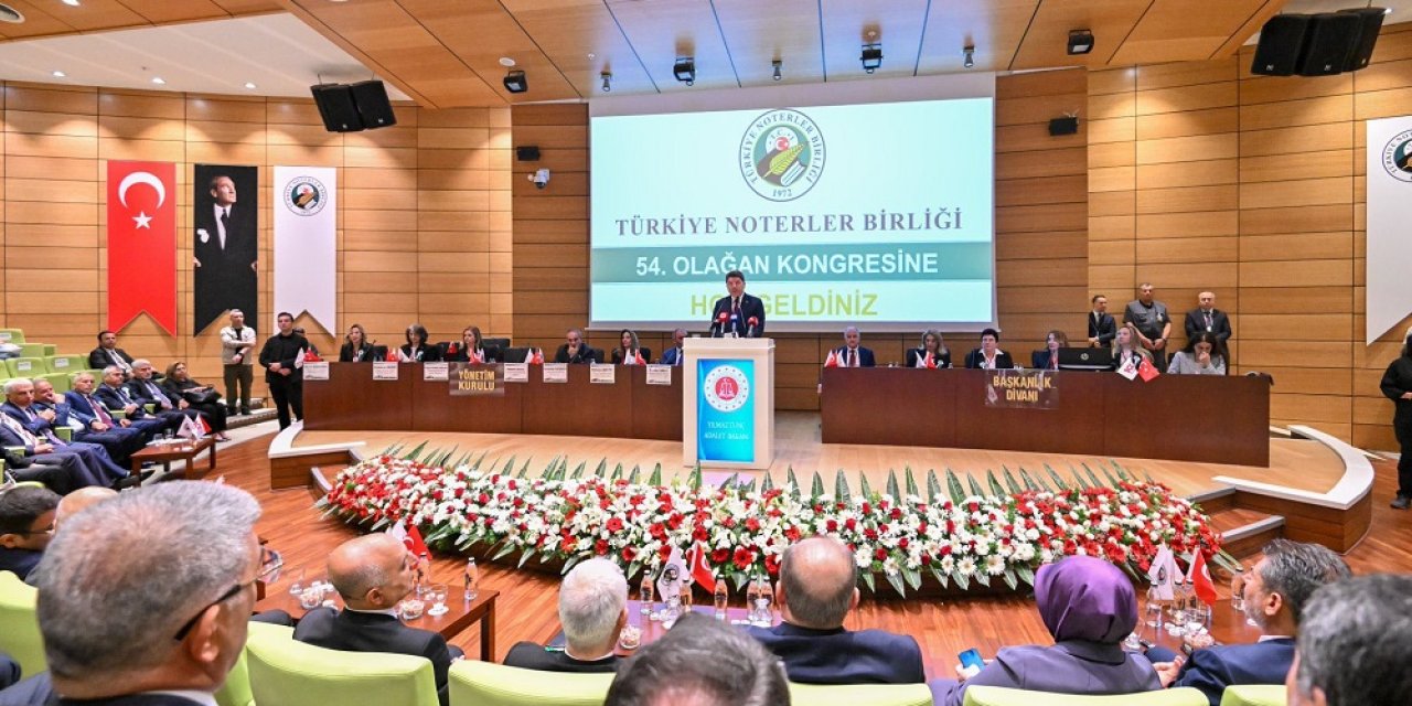 Başkan Görgel’den Türkiye Noterler Birliği Başkanı Alıcı’ya Tebrik