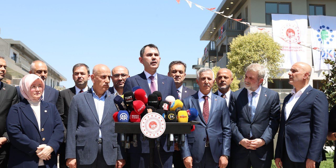 Murat Kurum Kahramanmaraş’ta Çalışmaları yerinde inceledi