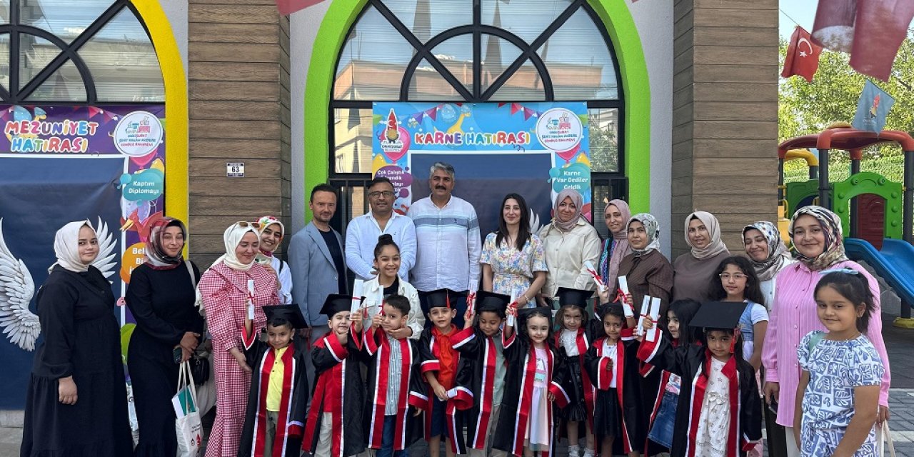 Şehit Hakan Akdere Gündüz Bakımevi’nde İlk Mezuniyet Coşkusu