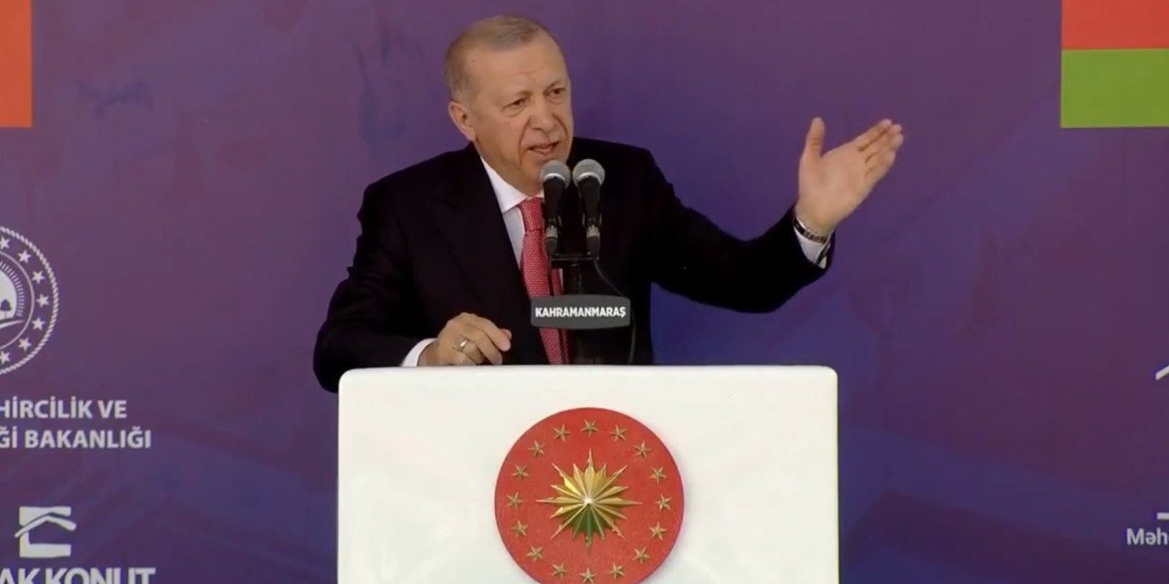 Cumhurbaşkanı Erdoğan ile Aliyev, Kahramanmaraş'ta 250 bininci konutu teslim etti