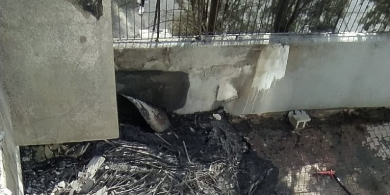 Kahramanmaraş’ta yangın korkuttu 