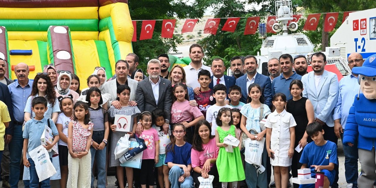 Başkan Görgel, şehit ve gazi çocuklarıyla bir araya geldi