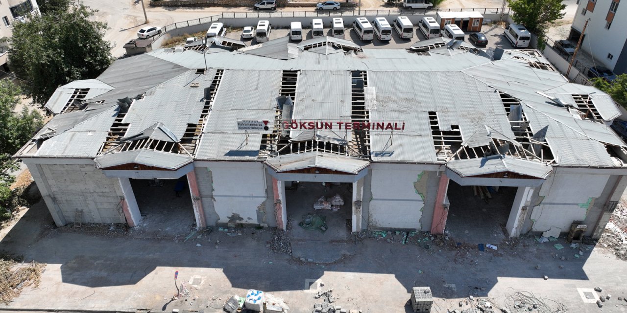 Göksun Terminali’nde Son Dokunuşlar…