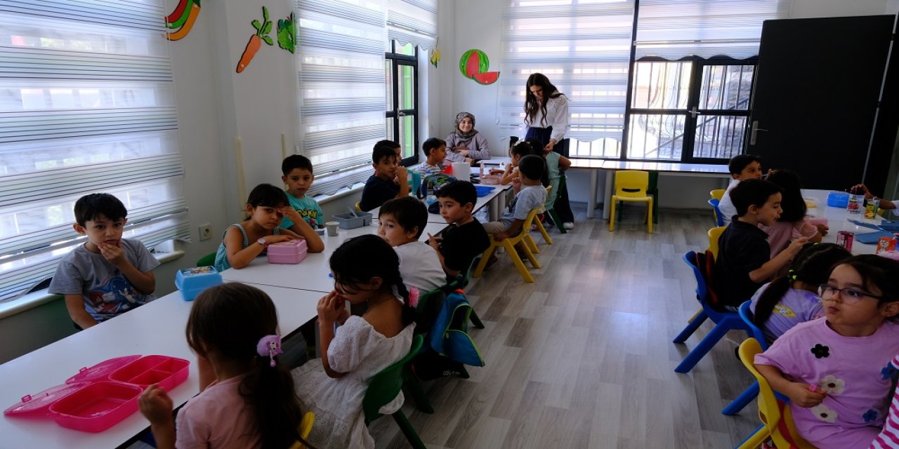 ‘Minik Kalpler Yaz Okulu’nda Eğitim Sevinci Başladı