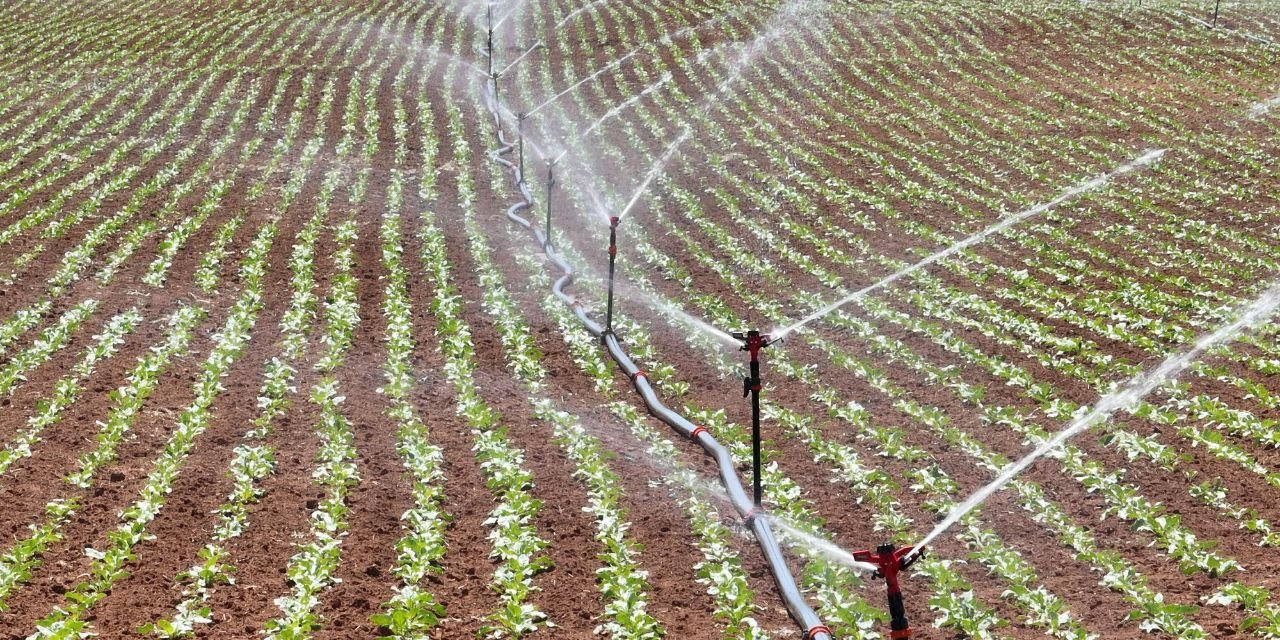 Adatepe Barajı Sulaması 1. kısım projesi tamamlandı
