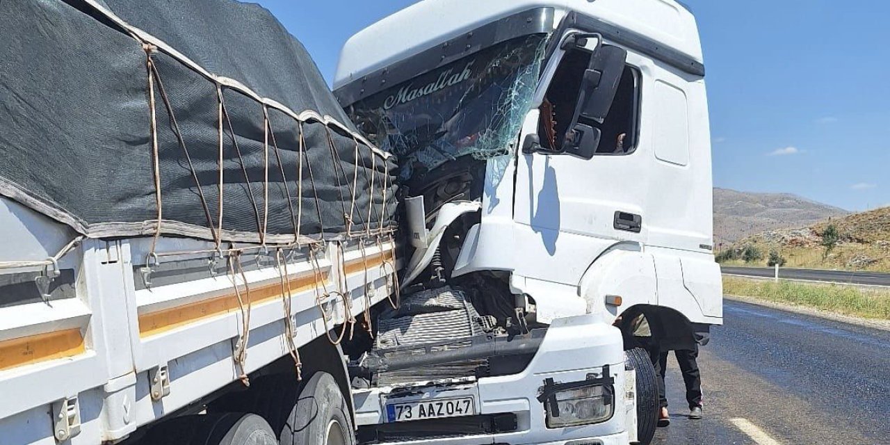 Kahramanmaraş’ta tır kazası: 1 yaralı