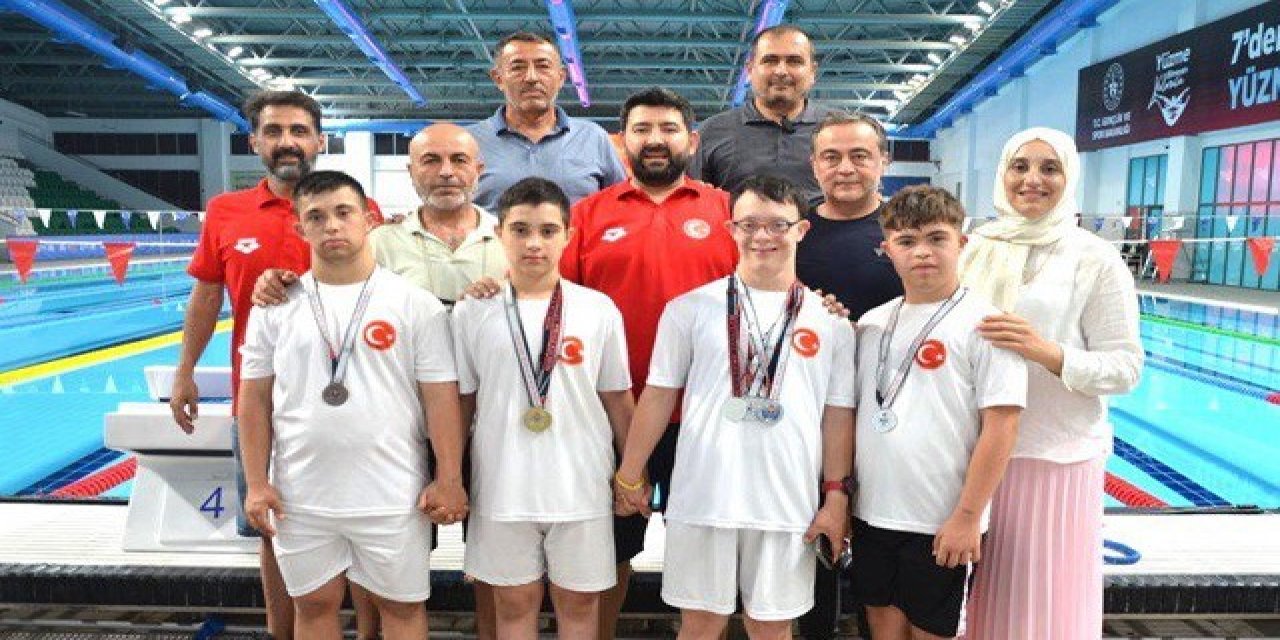 Kahramanmaraşlı Özel Sporculardan Madalya Yağmuru