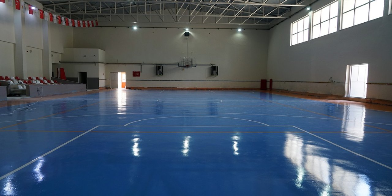 Hacı Bayram Veli Spor Salonu Yenileniyor