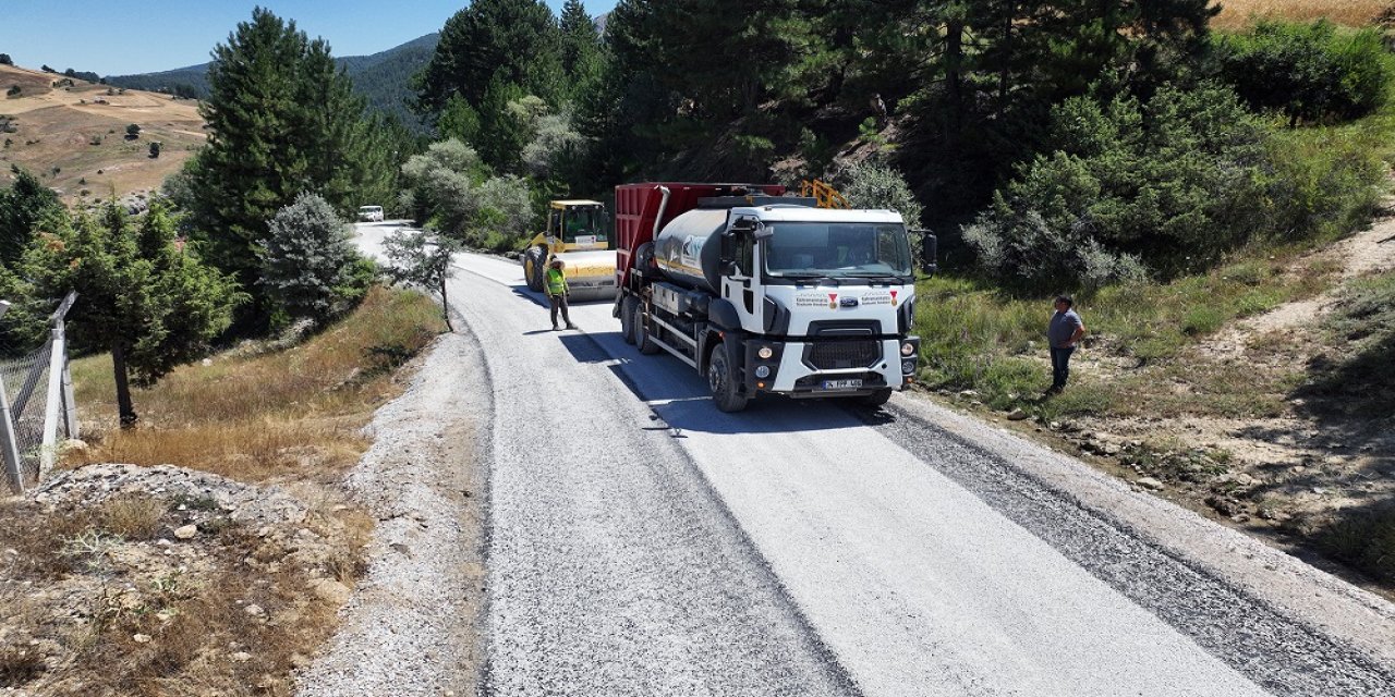 Göksun’a 22 Milyonluk Yol Yatırımı...
