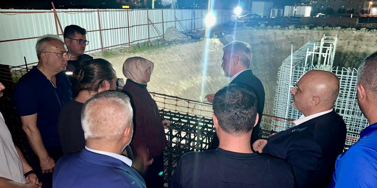 Başkan Görgel, Kılavuzlu İçmesuyu İletim Hattı Çalışmalarını Yerinde İnceledi