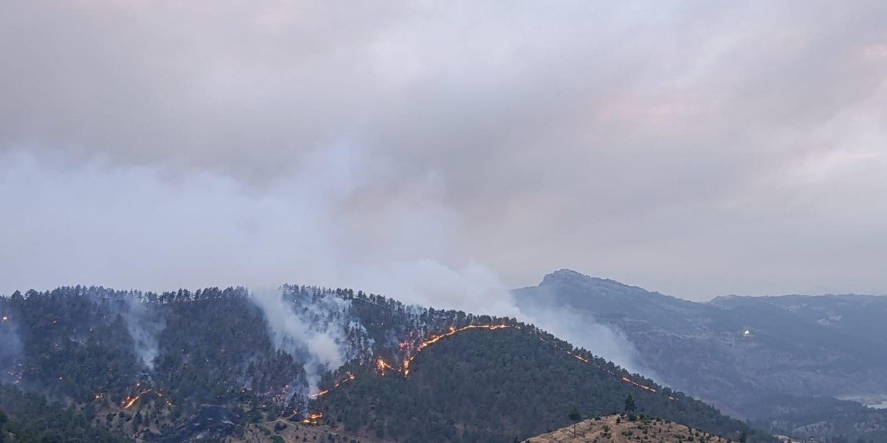 Kahramanmaraş'ta Orman Yangını Kontrol Altında