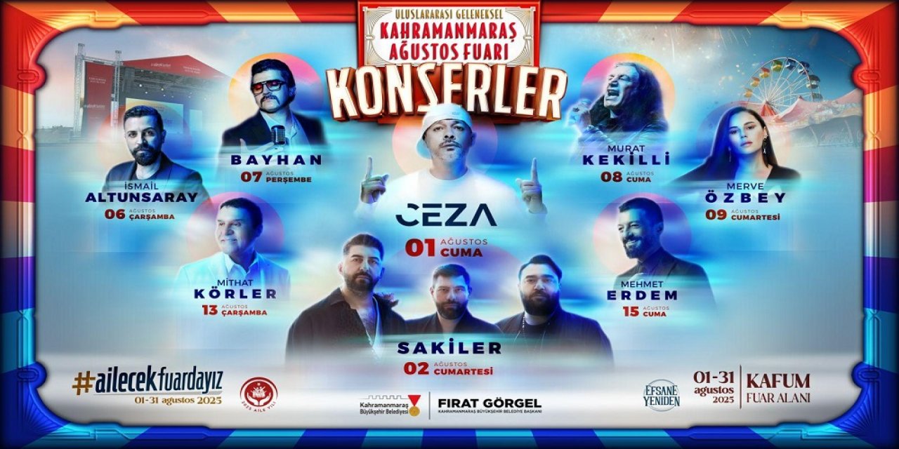 Kahramanmaraş’ta Ağustos Fuarı Bu Yıl da Dolup Taşacak