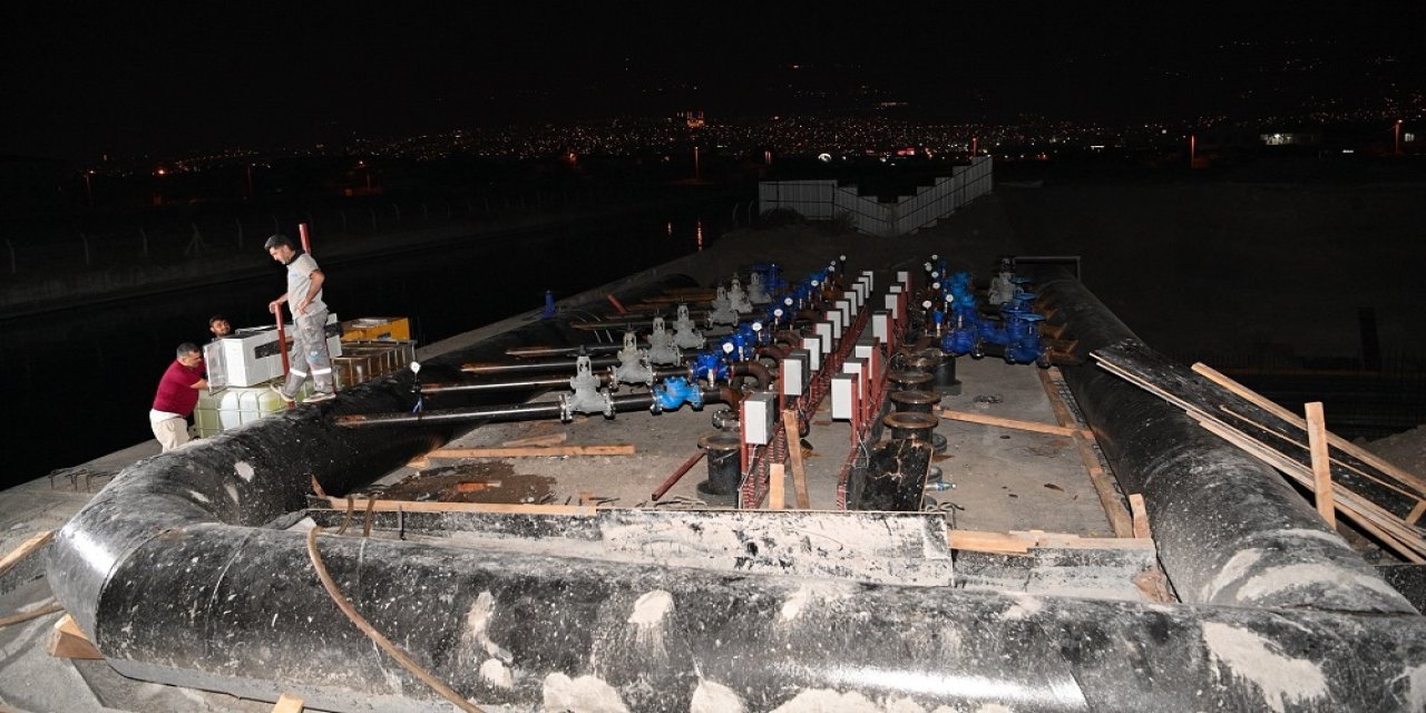 İçmesuyu Arıtılarak Şebekeye Verilmeye Başlandı