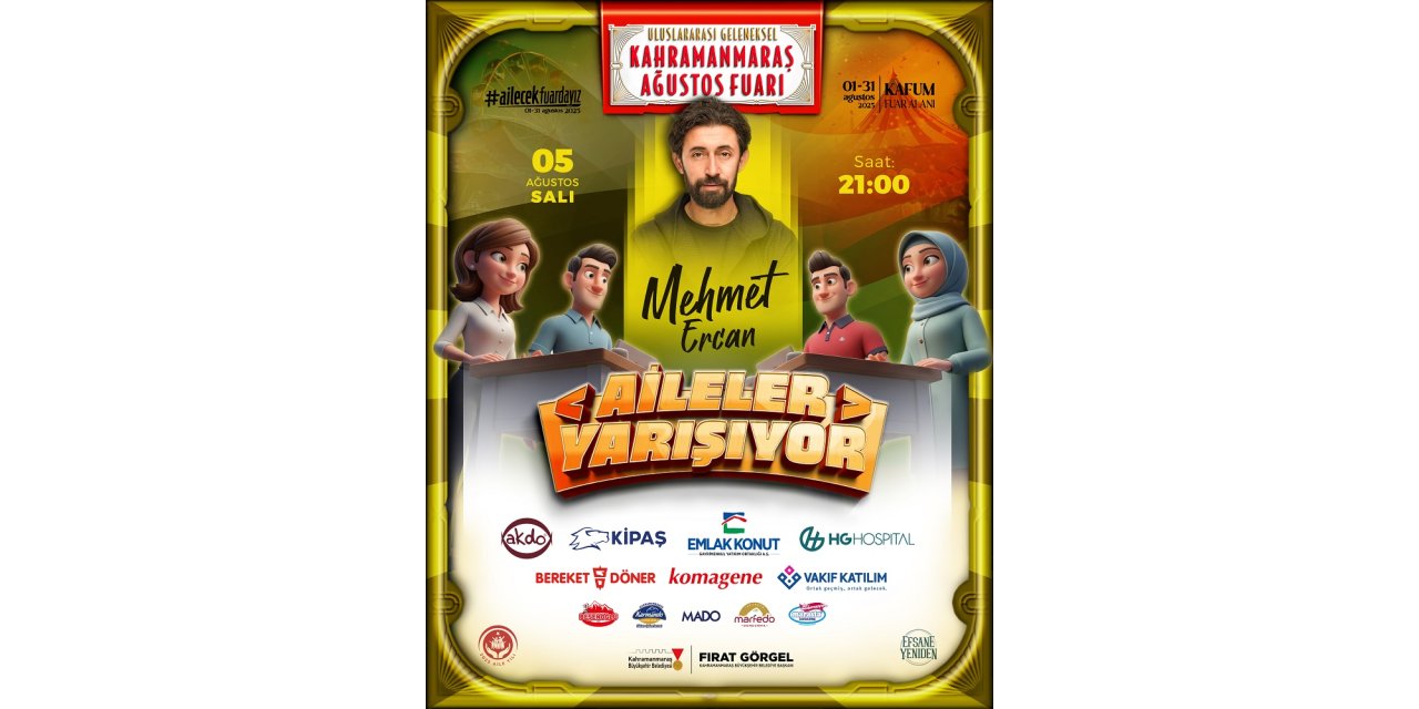 “Aileler Yarışıyor” Programı, Ağustos Fuarı’nda!