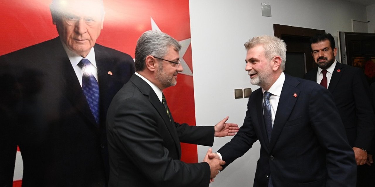 Başkan Görgel’den MHP İl Başkanı Metehan’a Hayırlı Olsun Ziyareti