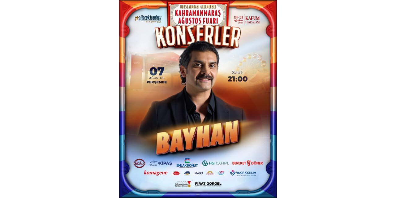 Bayhan, Perşembe Günü KAFUM'da!