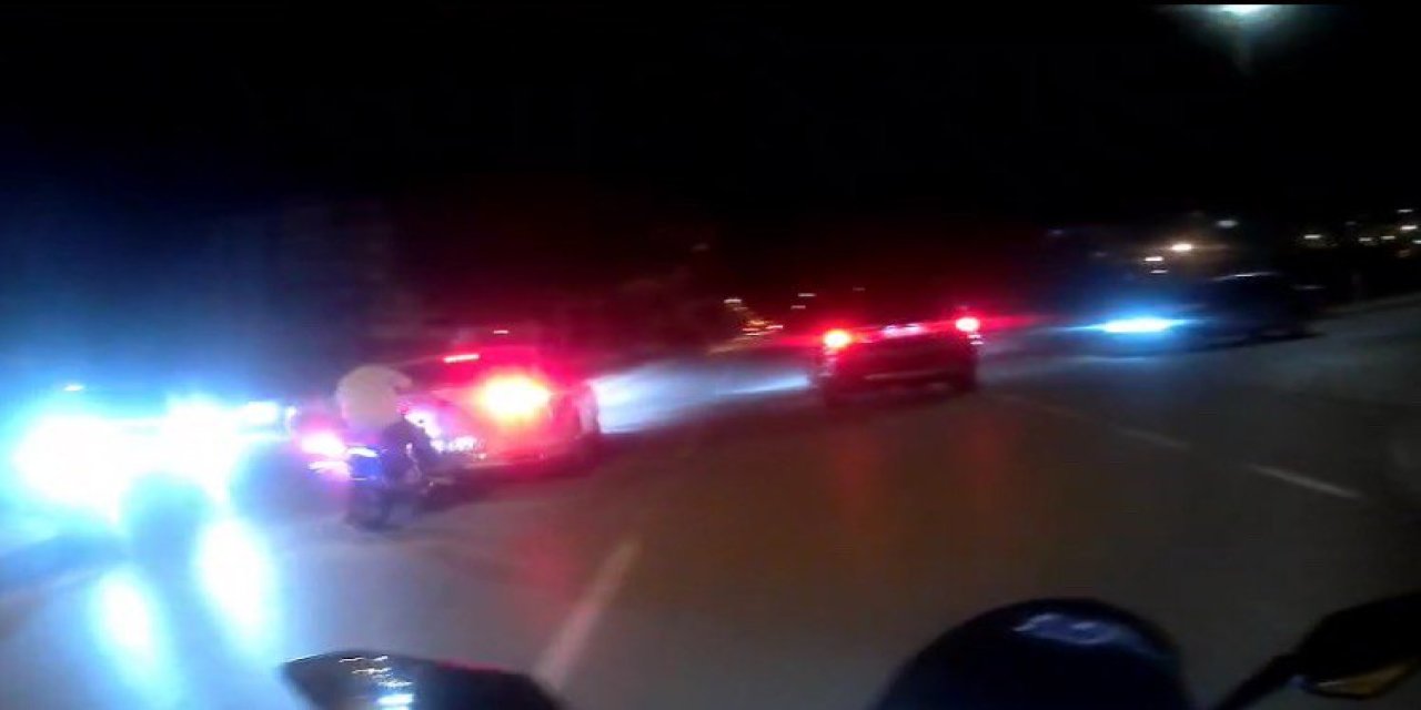 Kahramanmaraş’ta kaza anı kask kamerasında 