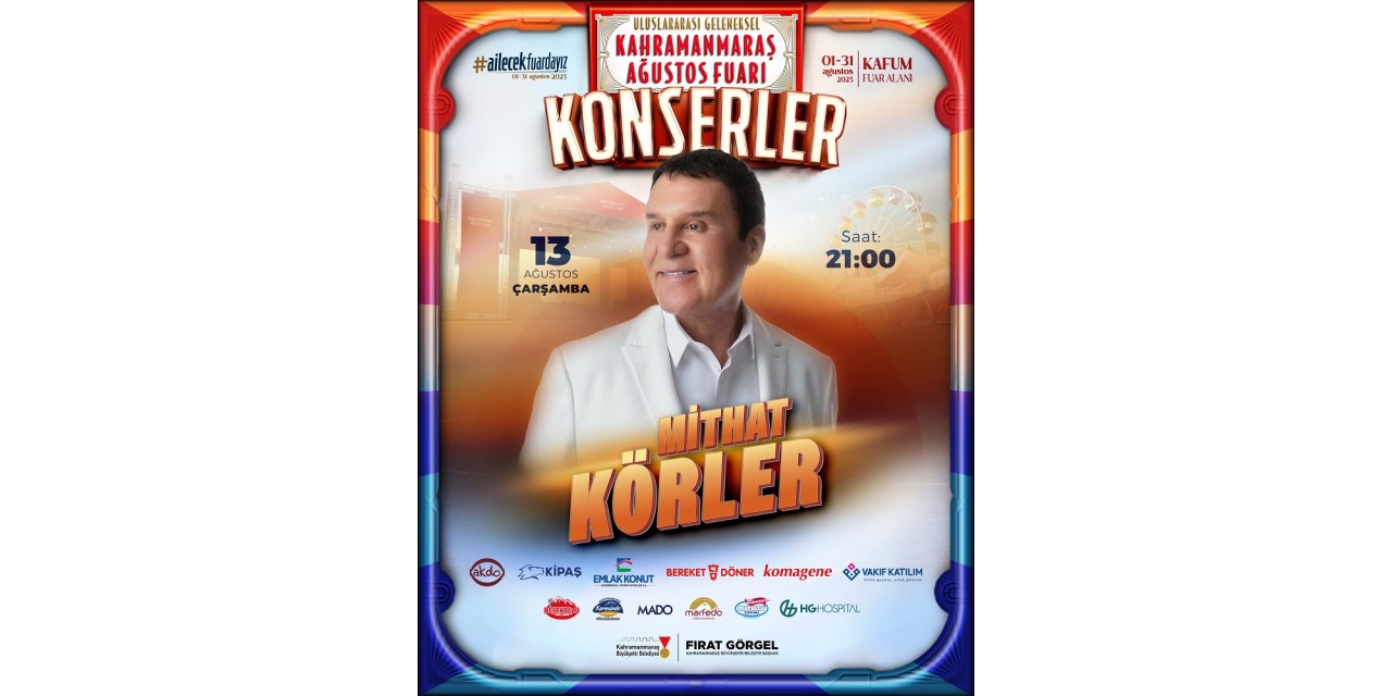Mithat Körler, KAFUM’da Nostalji Dolu Gece Yaşatacak
