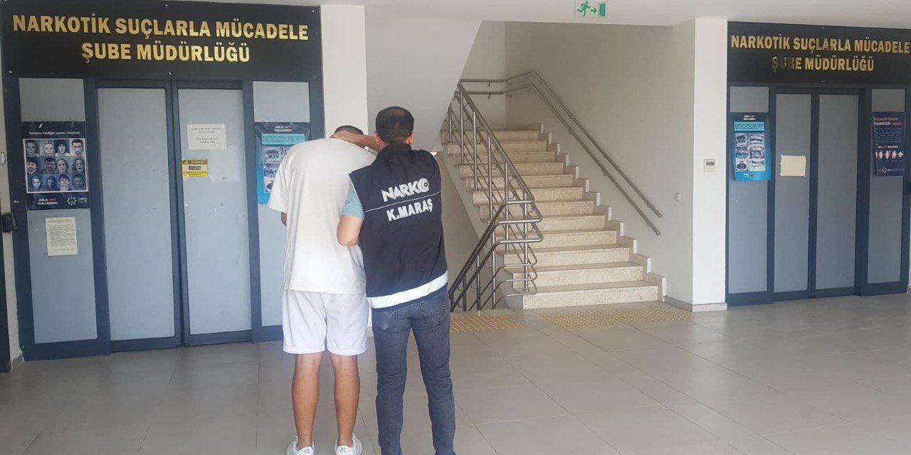 Kahramanmaraş’ta uyuşturucu taciri tutuklandı