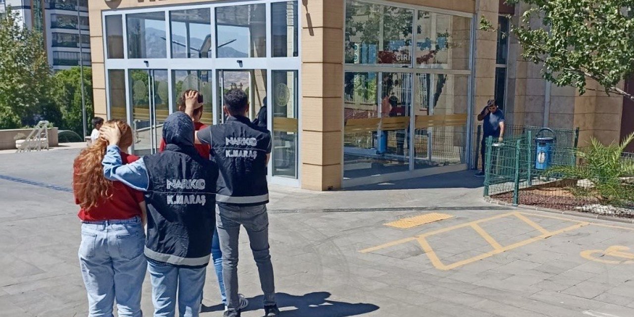 Kahramanmaraş’ta zehir tacirleri tutuklandı