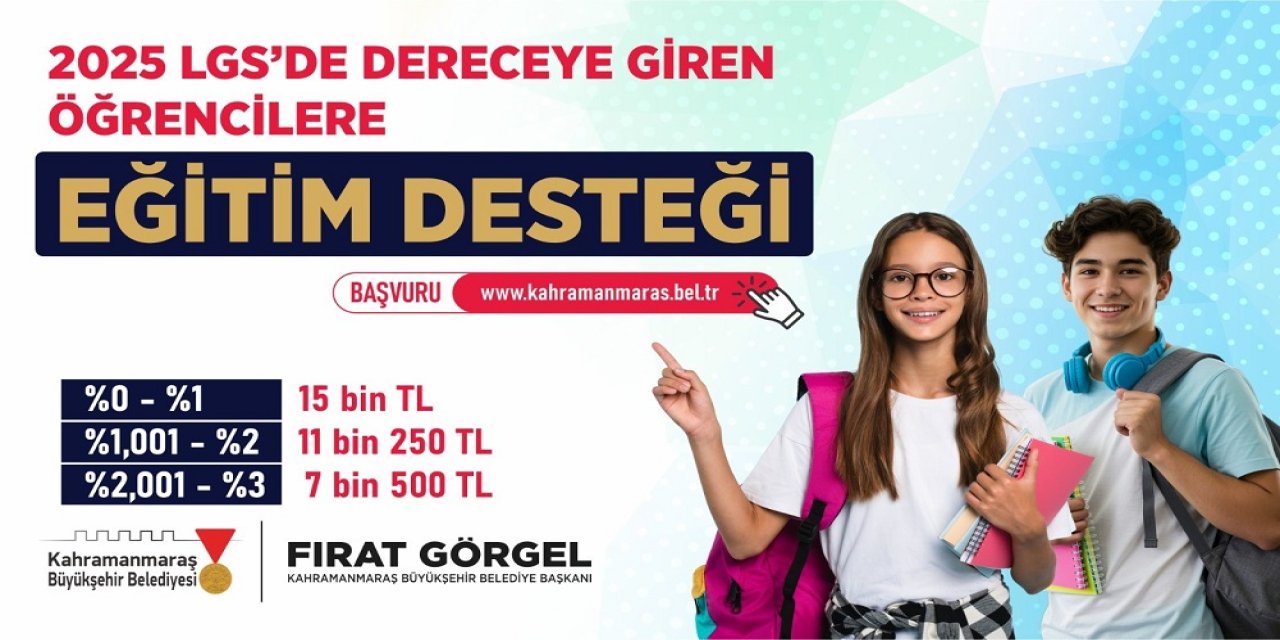 Büyükşehir’den LGS’de Dereceye Girenlere Eğitim Desteği!