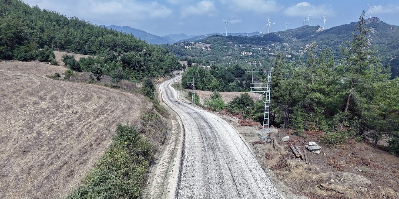 Orçan oba grup yolu Yenilendi