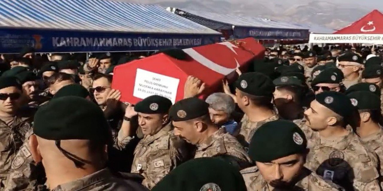 Kahramanmaraşlı Şehit babasının yanına defnedildi 