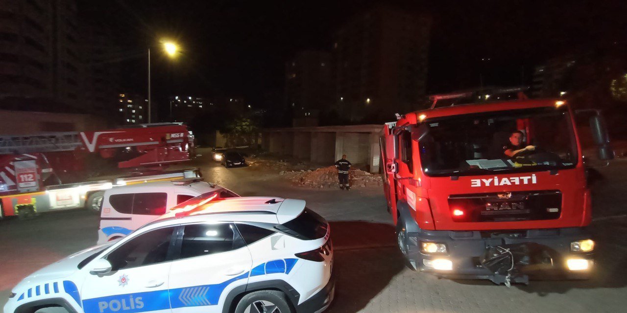 Kahramanmaraş’ta ocağın üstünde unutulan yemek yangın çıkardı 