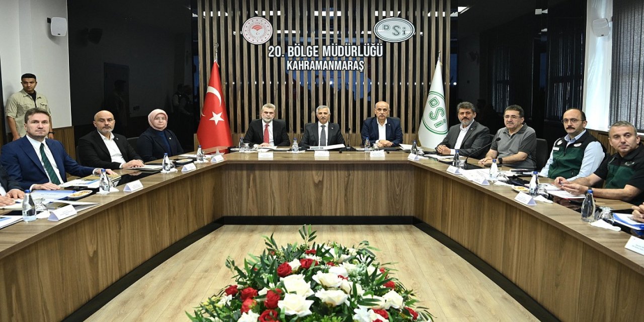 Başkan Görgel; “Kahramanmaraş Alt ve Üst Yapısıyla Şehirlere Örnek Olacak”