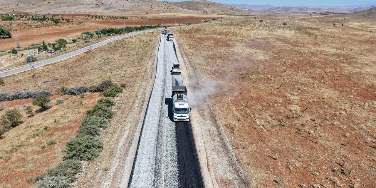 Afşin Örenderesi Yolu Yenilendi