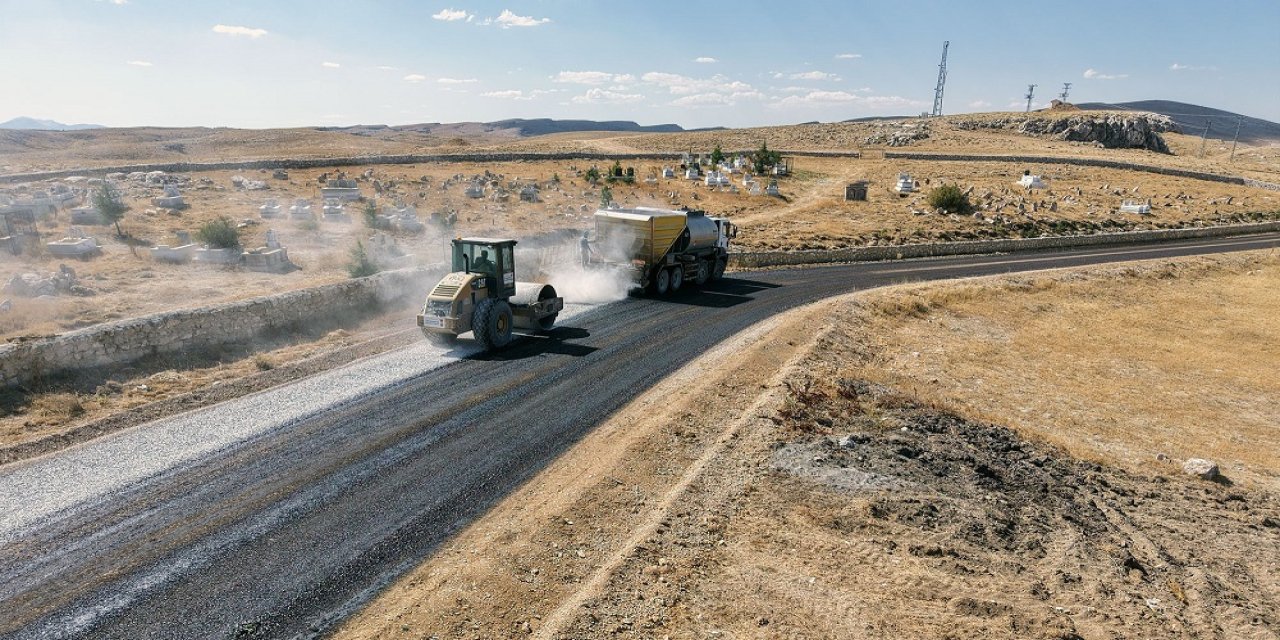 Afşin Oğlakkaya Yolu Yenilendi