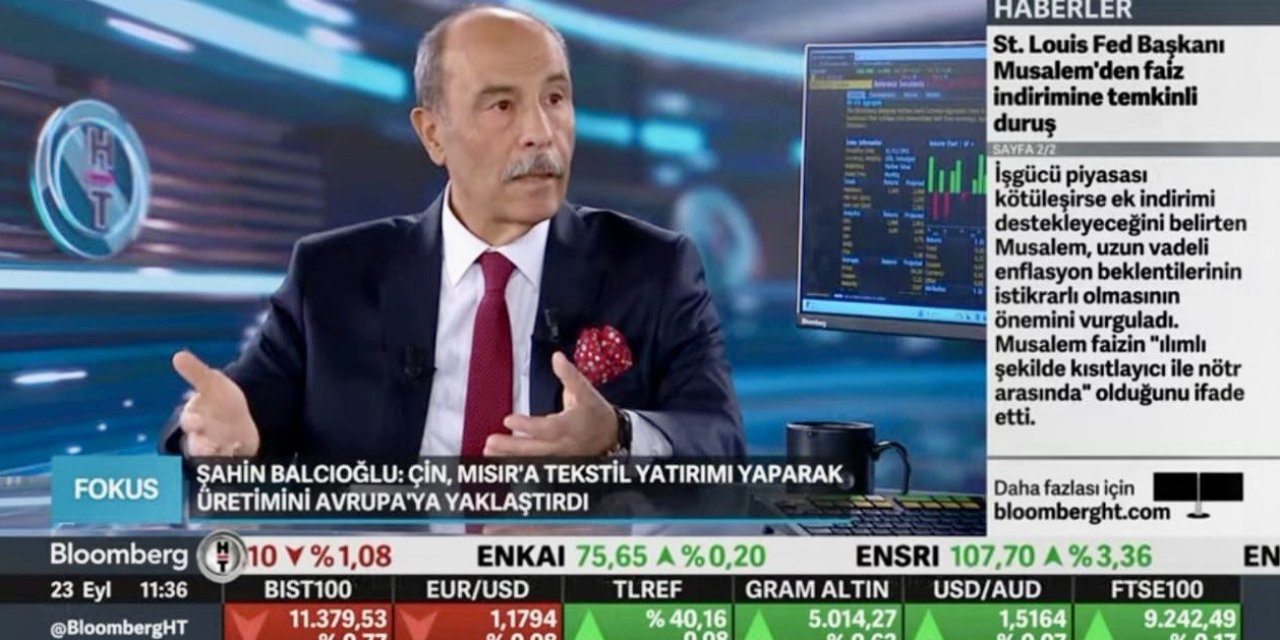 Balcıoğlu, “Çin, Mısır’a tekstil yatırımı yaparak üretimi Avrupa’ya yaklaştırdı”
