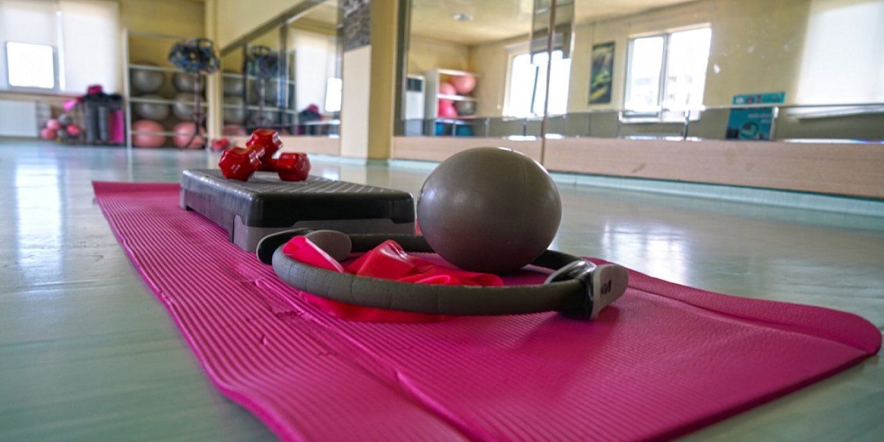 Kadınlara fitness, aerobik ve pilates eğitimleri...