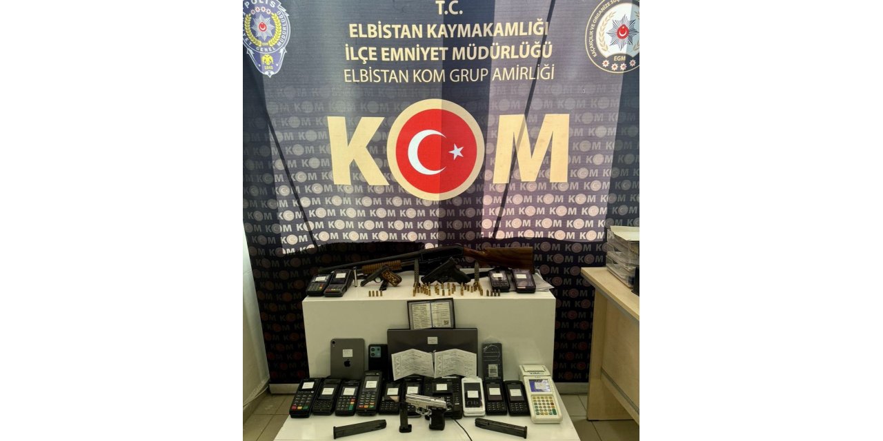 Kahramanmaraş’ta tefecilik operasyonu