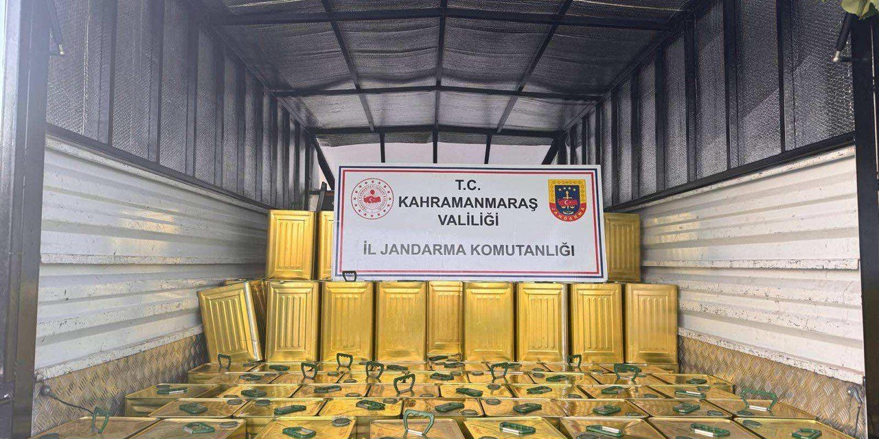 Kahramanmaraş’ta yüzlerce litre sahte zeytinyağ ele geçirildi